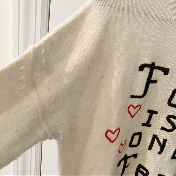 Wildfox Food is My Only Friend Sweater - Picture 11 of 12